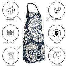 Aprons - Sugar Skull - View 6