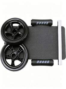 Double-Wheel Ab Machine, Giant Ab Roller, Abdominal Trainer, Gym Accessory, Training, Fitness, Home Workout - Multicolor - View 7