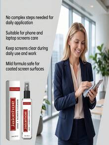 Screen Cleaning Spray For Phone, Computer, TV And Various Electronic Device Screens, Daily Cleaning, TV Screen Dedicated Cleaner, Laptop, Camera, Phone Screen, Monitor Dedicated Cleaner, Clear And Fast Stain Removal - Liquid - View 12