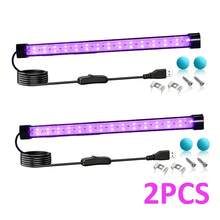 AIICRGB LED UV Black Light With Brilliant Glow Effect, Super Bright Blacklight For Neon Glow Party, UV Reactive Body Paint, Blacklight Posters, And Glow-In-The-Dark Decorations - Purple color light - View 8