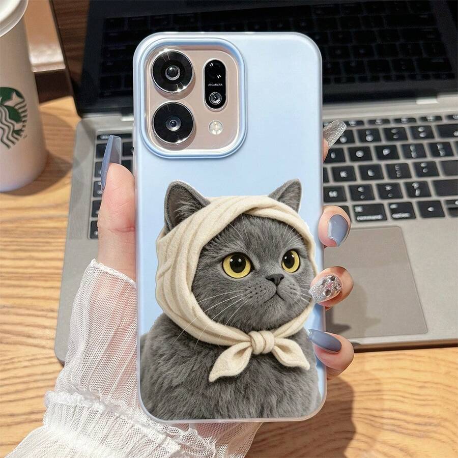 1 Piece 2-In-1 TPU+PC Case With Exclusive Design And High Appearance, Soft Edge And Hard Back, Compatible With OPPO, Versatile In Multiple Colors With Drop And Anti-Slip Protection MXOPGDK045 - GDK-bU-mXOPGDK045 - View 1