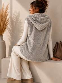 Women Lightweight Jackets - Light Grey - View 2
