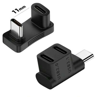USB 3.1 Type-C Splitter Adapter, 100W PD Fast Charging + 4K HDMI Mirroring, Simultaneous Charge & Cast For Laptop/Phone