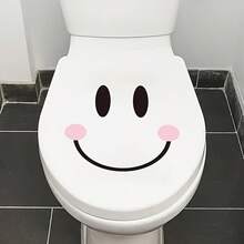 1 buah Stiker Dudukan Toilet Lucu, Dekorasi Kamar Mandi Perekat Sendiri, Wajah Ekspresif, Stiker Dudukan Toilet yang Dapat Dilepas Tanpa Meninggalkan Residu, Stiker Toilet Abstrak, Stiker Mobil, Dekorasi Dinding, Stiker Bak Mandi, Stiker Jendela, Dekorasi Toilet, Dekorasi DIY - Stiker lucu - View 5