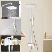 SENDERPICK Sistemi per doccia - Bianco e oro @JZSKDQ-002700 - Visualizzare 2