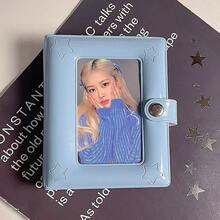 Album Kartu Foto Idola Korea - 32 Slot, Binder Penyimpanan Foto Lucu Ukuran 3 Inci, Penutup Gesper, Cocok untuk Foto Instan dan Kartu Lomo - MultiWarna - View 34