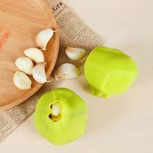 1pc Silicone Garlic Peeler, Soft Silicone Garlic Peeling Tool, Silicone Garlic Peeler - Multicolor - View 1