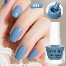 FOUR LILY 6.3ml Kuteks Kuku Berbasis Air yang Dapat Dikupas, Tanpa Perlu Dipanggang, Cepat Kering, Tahan Lama, Cocok untuk Salon, DIY, dan Penggunaan di Rumah, Tersedia Berbagai Warna - MultiWarna - View 11
