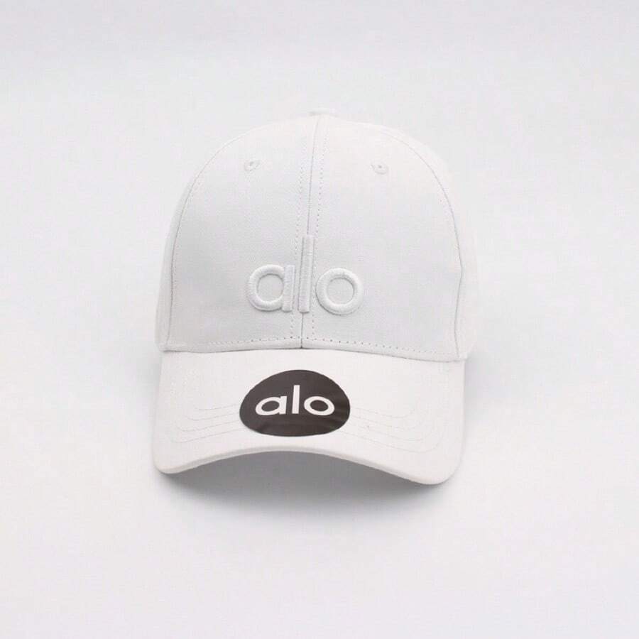 ALO 2026 New Letter Baseball Cap, Adjustable Dad Hat, Breathable Sun Protection, Outdoor Sports, Multi-Color Fashion Hat Breathable Baseball Cap, Sun - In Vain - View 1