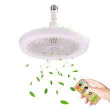 Dosyu Ceiling Fan With Adjustable LED Light, 3 Speeds - Blanco - View 2