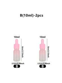1pc/2pcs/5pcs 5ml-100ml Graduated Dropper Bottle, Reagent Eye Drops Glass Essential Oil Liquid Dropper Bottle, Refillable Travel Perfume Bottle Container, Cosmetics, Vanity, Travel, Cheap, Makeup Tools, Cheap Goods, Gift, Women's Gift, Travel Bottles - View 16