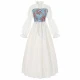White Belted Skirt
