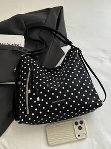 Mochila de gran capacidad estilo coreano, nuevo bolso bandolera de moda versátil, bolso de hombro tipo tote para ir al trabajo - Multicolor - Ver 4