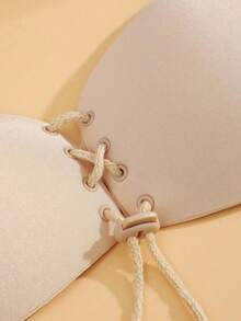 vfvQueen 1/2pcs/Set Women's Self-Adhesive Backless Bra, Push-Up Invisible, Strapless, Breathable Anti-Sagging, Suitable For Wedding Dress - Multicolor - View 6