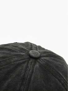 Unisex Vintage Washed Soft Top Baseball Cap With Football Print[2026 World Cup] - A - View 2