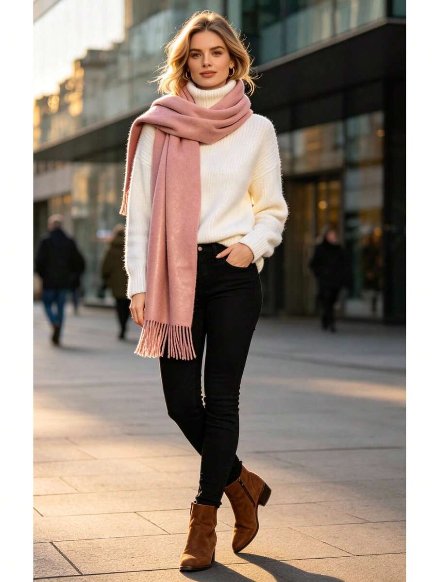 Scarves - Pink - View 1