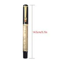 Single Antique-Style Bronze Metal Dragon-Head Fountain Pen / Vintage Chinese-Style Fine-Nib Calligraphy Pen (Includes Ink Cartridge And Converter) / Ideal Business Gift For Professionals / Suitable For Business Signing. - Fountain Pen - View 6
