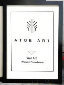 Wooden Photo Frame Set, Perfect For Photo Walls. Freestanding Or Wall-Mounted, Ideal For Photo Decoration And Gifts For Birthdays, Graduation & Keepsakes.(Does Not Include Photo Paper) - A - View 7