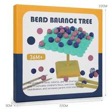 Bead Balance Tree Board Game, Multi-Player Interactive Stacking Challenge Toy, Educational Tabletop Game, Suitable For Family Gatherings, Solo Play And Group Entertainment - Multicolor - View 11
