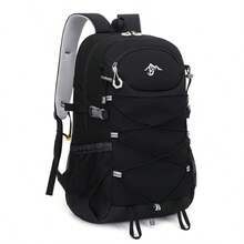 1pc Multicolor Outdoor Hiking Backpack, Large Capacity Multi-Pocket Backpack, Lightweight Breathable Travel Backpack, Unisex - Multicolor - View 15