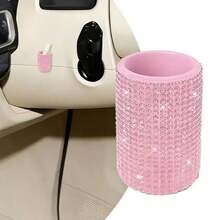 1pc Universal Silicone Car Lip Balm Holder - Portable Lipstick Storage Rack - Multiple Colors Available, Suitable For Cosmetics, Car Lipstick Organizer, Accessory Storage, Women's Gifts, Travel, Holidays, Daily Use, Weddings, Birthdays, Parties, Holiday Gifts, Rhinestone Decor, Jewelry Art, Gemstones, Diamonds, Home Decor, Mother's Day, Valentine's Day, Music Festivals, Easter And More Occasions. - Multicolor - View 3