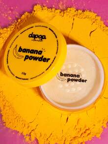 Pó Solto Banana Powder Dapop | Pó Facial para Selar Maquiagem e Acabamento Profissional - Damasco - Visão 4