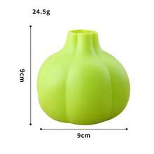 1pc Silicone Garlic Peeler, Soft Silicone Garlic Peeling Tool, Silicone Garlic Peeler - Multicolor - View 4