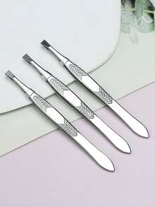 4/1pc Professional Tweezers Set, Mini Travel Tweezers, Precise Tweezers For Facial Hair Grooming And Eyebrow Shaping, Best Tweezers For Sensitive Skin - A - View 12