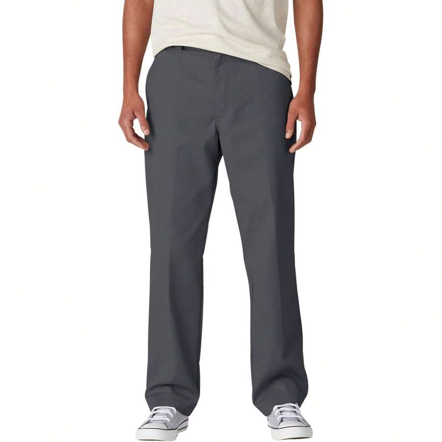 Dickies Men's Skateboarding Regular Fit Twill Pants Variant 9 - Charcoal V2 - View 1