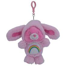 CARE BEARS CARE BEARS 可愛心形熊 17cm 長耳兔子帽子 絨毛吊飾 柔軟填充娃娃 背包吊飾 鑰匙圈 包包飾品 生日禮物 - 彩色 - 查看 16