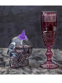10pcs Mini Witch Hats, Mini Wizard Hats, Miniature Halloween Party Hats, Bottle Cap Decorative Hats, Small Wizard Caps, And Small Tree Ornament Hats-Perfect For DIY Crafts, Dollhouse Miniatures, Haunted Dollhouses, Terrariums, And 3D Models - Multiple Styles - View 10