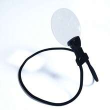3‑In‑1 Hands‑Free Magnifying Glass,4X Magnification 3.9" Large Lens, Neck‑Hang / Desktop / Handheld Modes, Reading Magnifier For Sewing Knitting Newspaper, Practical Gift For Elderly Parents Grandparents - Multicolor - View 13