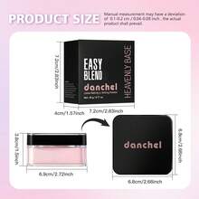 danche Oil Control Loose Setting Baking Powder With Powder Puff, Micronized Soft‑Focus Matte Finishing Powder, Blur Pores & Fine Lines, Paraben‑Free With Tocopheryl Acetate & Rice Starch, For All Skin Tones Daily Makeup - Multicolor - View 11