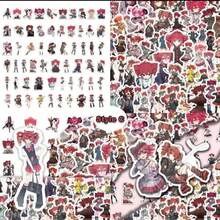 60pcs Kasane Virtual Vocaloid Stickers, Suitable For Decorating Skateboards, Helmets, Mirrors, And Other Items - Multicolor - View 7