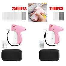 1 Set Fine Sewing Gun For Clothing, Micro Mini Sewing Label Gun For Clothing, Quilting Binding Tool, Fast Sewing Gun With 6 Fine Needles And 1000 Fasteners - Available In 2 Sets (A: 1 Set Label Gun, B: 1000 Separate Glue Needles) - Multicolor - View 13