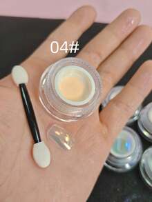 仙女極光鏡面效果美甲粉 0.5g/罐，居家DIY美甲沙龍裝飾亮粉，附塗抹工具 - 彩色 - 查看 13