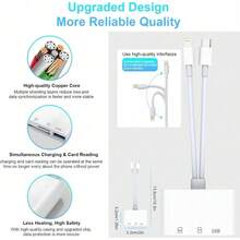 3-In-1 Lightning To USB Adapter - SD/TF Card Reader - USB 3.0, Memory Card Viewer - View 6