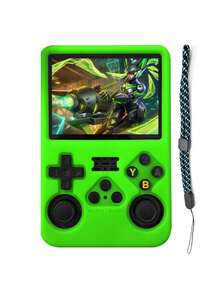1 chiếc bao silicon mềm bảo vệ cho máy chơi game cầm tay retro R36S, chống sốc chống trầy chống rơi chống trượt, cắt chính xác cho tất cả các nút, thân thiện với da chống vân tay dễ vệ sinh, đi kèm dây đeo, nhiều màu sắc - Xem 14