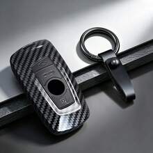 ABS Carbon Fiber Car Remote Key Case Cover Fob For BMW F20 F30 G20 F31 F34 F10 G30 F11 X3 F25 X4 I3 M3 M4 1 3 5 Series Shell Accessories - Type a - View 3