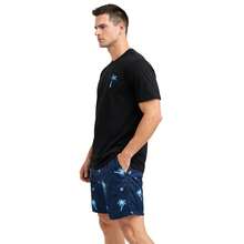 Men T-Shirt Co-Ords - Blue - View 2