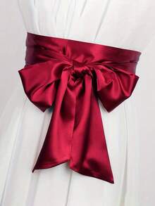 1 pièce Ceinture décorative de robe de mariée avec nœud - Multicolore - Voir 8