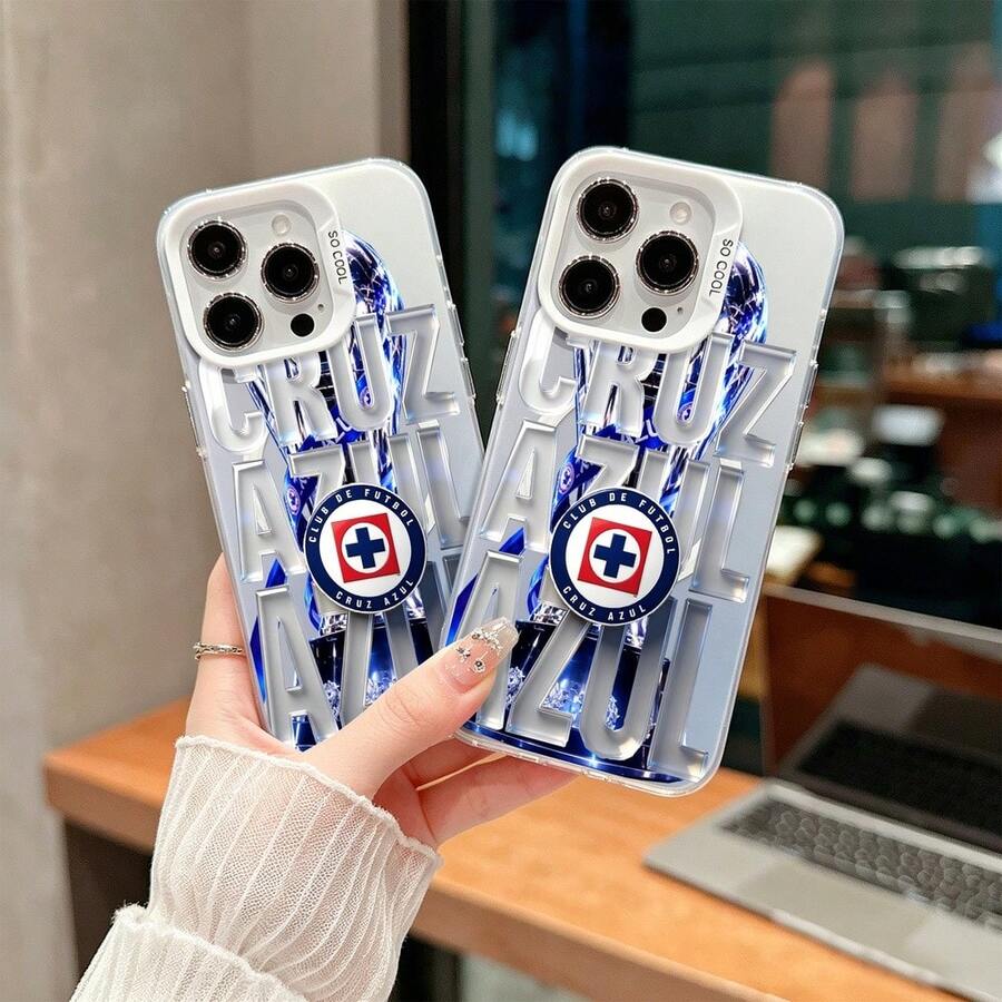 1 Unit Magnetic Phone Case, Soft TPU Edges And PET+PC Back, IMD Technology, Glossy Multicolor Laser Design, Contrasting Camera Frame, Full Protection Against Drops, Anti-Fingerprint, Scratch Resistant And Precise Fit. Compatible With IPhone, Galaxy, And . MXCYCXK301 - CYCX-wH-mXCYCXK301 - View 1