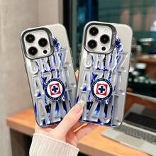 1 Unit Magnetic Phone Case, Soft TPU Edges And PET+PC Back, IMD Technology, Glossy Multicolor Laser Design, Contrasting Camera Frame, Full Protection Against Drops, Anti-Fingerprint, Scratch Resistant And Precise Fit. Compatible With IPhone, Galaxy, And . MXCYCXK301 - CYCX-bK-mXCYCXK301 - View 1