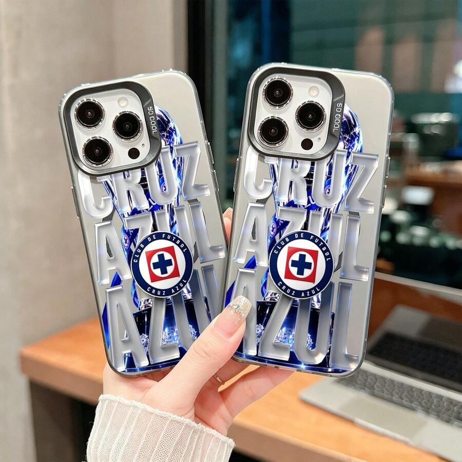1 Unit Magnetic Phone Case, Soft TPU Edges And PET+PC Back, IMD Technology, Glossy Multicolor Laser Design, Contrasting Camera Frame, Full Protection Against Drops, Anti-Fingerprint, Scratch Resistant And Precise Fit. Compatible With IPhone, Galaxy, And . MXCYCXK301 - CYCX-bK-mXCYCXK301 - View 1