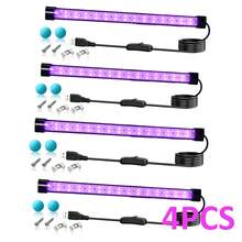 AIICRGB LED UV Black Light With Brilliant Glow Effect, Super Bright Blacklight For Neon Glow Party, UV Reactive Body Paint, Blacklight Posters, And Glow-In-The-Dark Decorations - Purple color light - View 16