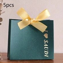 10pcs/5pcs Palm Tree Pattern Saudi National Day Decoration Ribbon Gift Boxs,For Saudi National Day Theme Party DIY Candy Gift Packaging Ribbon Gift Boxs - Multicolor - View 19