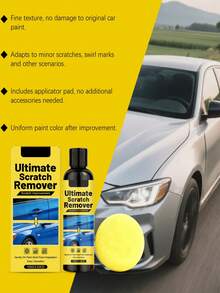 Car Scratch Care Kit, Body Paint Polishing & Restoration, Daily Maintenance, Light Scratch Removal, Multi-Effect Gloss Enhancer, Random New Or Old Version - Liquid - View 7