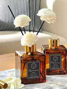 Multi-Fragrance Reed Diffuser, Long-Lasting Home Fragrance, Oud & Sandalwood, Floral & Fruity, Suitable For Bedroom, Living Room, Bathroom, Office, Hotel Decoration Gift, Holiday Essential, Camping Essential - Multi Scents - View 2