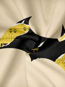 Strevion BATMAN Men's Summer Casual Bat Pattern Short Sleeve T-Shirt - Multicolor - View 4