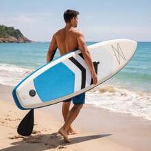 2026 New Design Inflatable Surfboard Paddle Board Water Ski Board Sup Board Universal Stand-Up Paddle Board Paddle Board Surfboard Portable Folding Inflatable Paddle Board Stand-Up Paddle Board It's Ideal For Water Yoga, Boating, Travel, Fishing, Etc - Stand-up Inflatable Surfboard - View 2